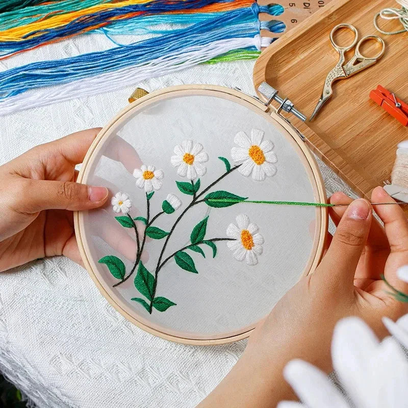 Modern embroidery kits