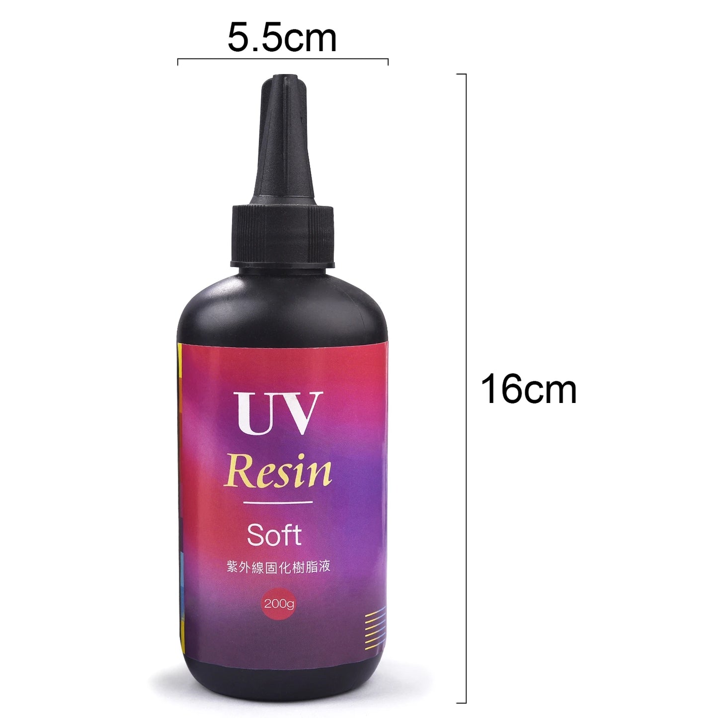 UV Soft Resin Glue (50–200g), Quick-Dry for Fishing Lures & Crafts