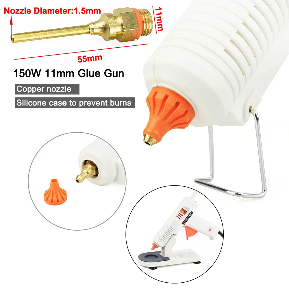 220V Hot Melt Glue Gun 7mm/11mm 20W/150W