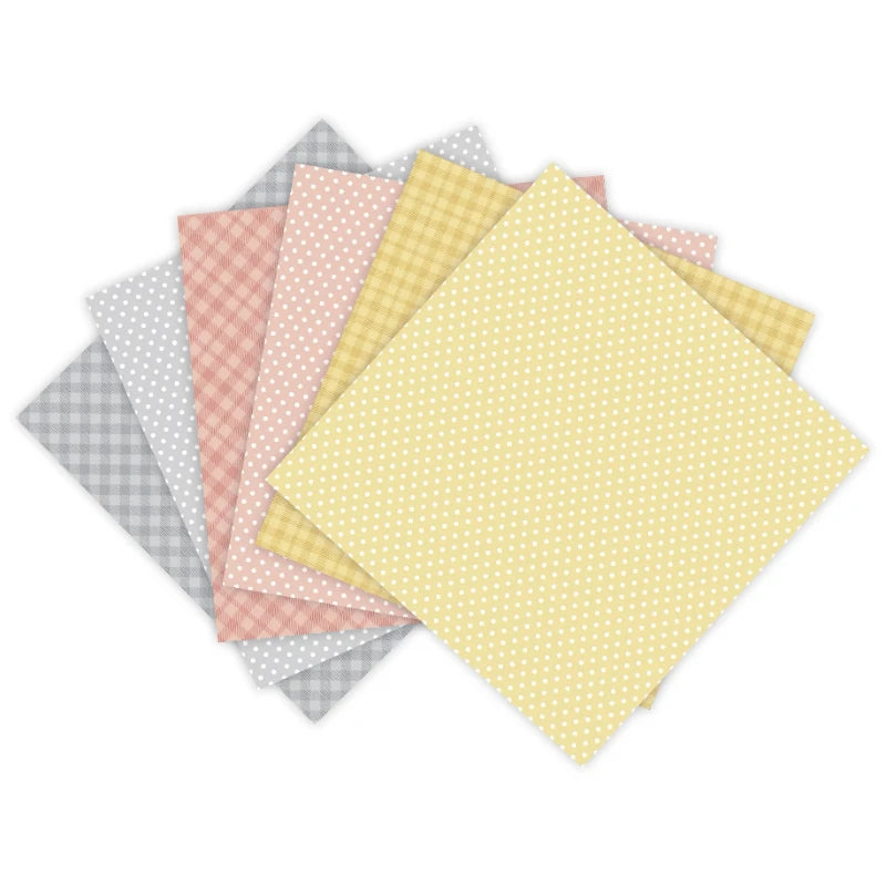 12 Sheets Spring Colors Craft Paper Pads Origami Scrapbooking Card Making