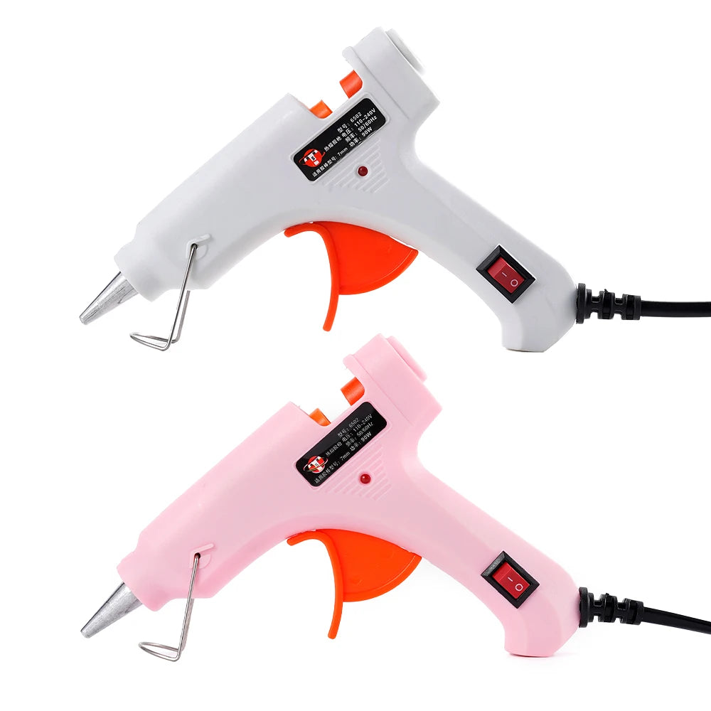 90W Hot Melt Glue Gun 7mm Stick Industrial Electric Repair Tool