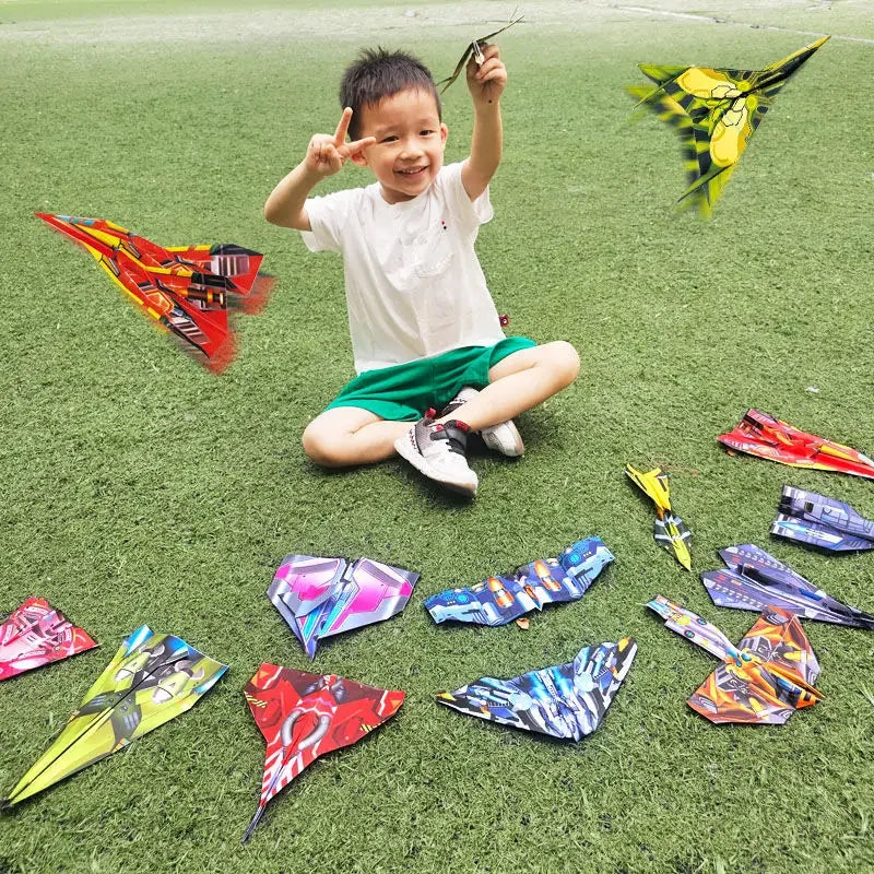 36Pcs Children’s Origami Paper Planes DIY Puzzle Educational Toy