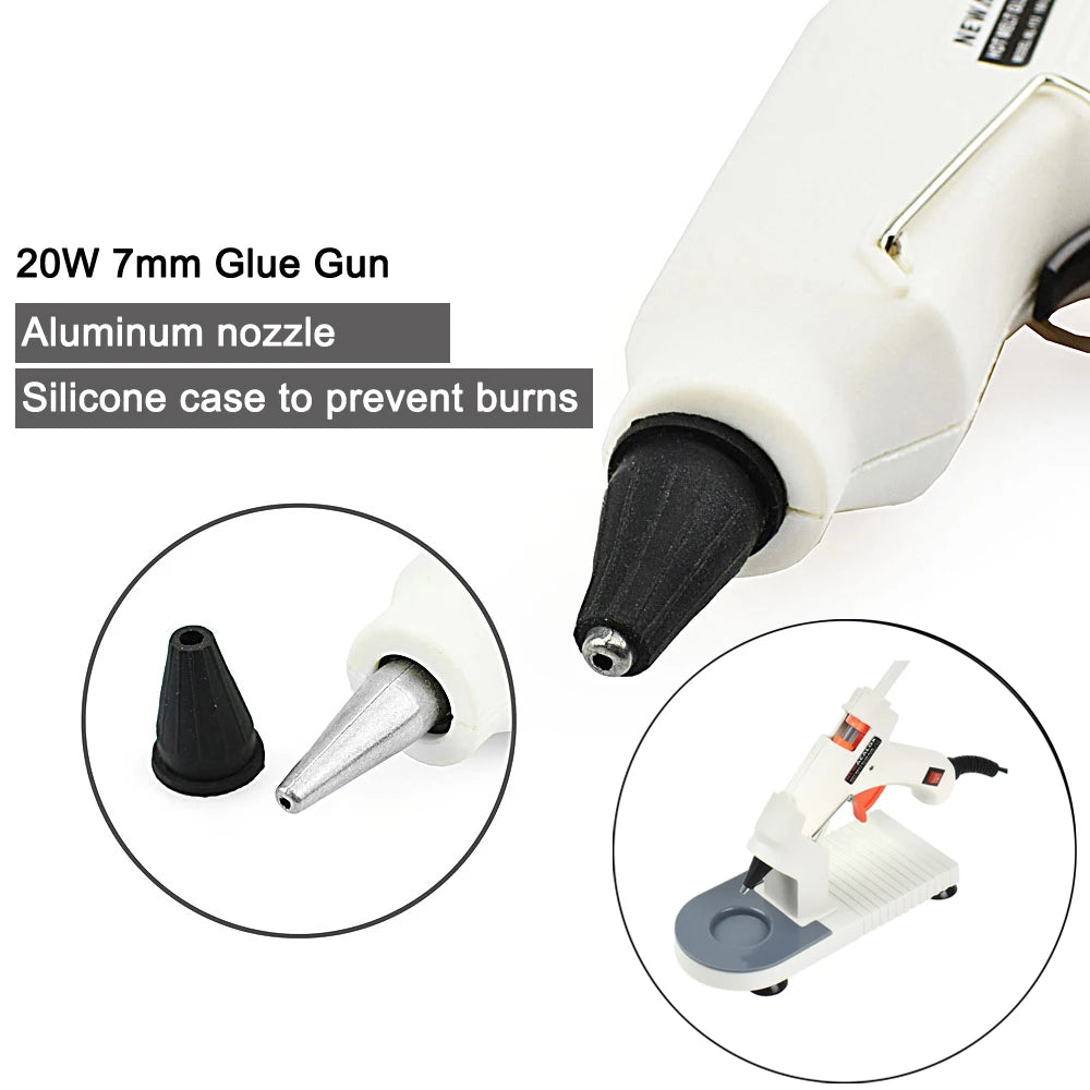 220V Hot Melt Glue Gun 7mm/11mm 20W/150W