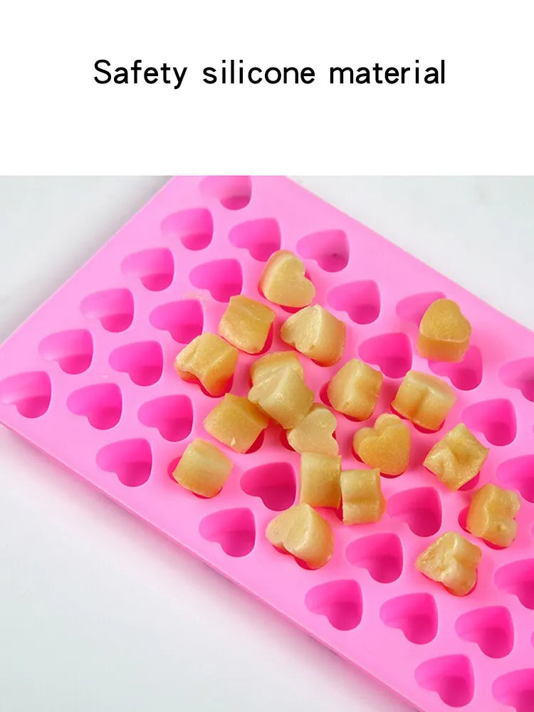 1Pc Mold Candle Making Box DIY Heart Foam Cake Chocolate