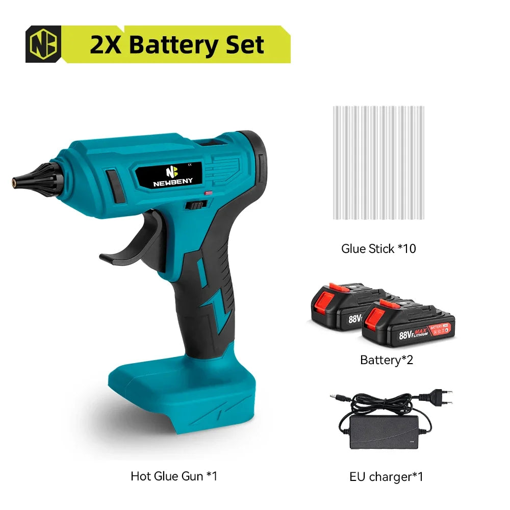 280°C Cordless Hot Glue Gun 11mm Sticks For Makita 18V