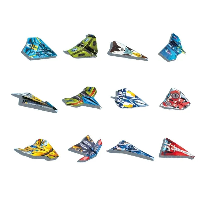 36Pcs Children’s Origami Paper Planes DIY Puzzle Educational Toy