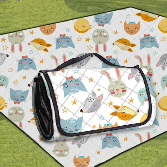 Outdoor Thickened Waterproof Picnic Mat – Machine Washable & Moisture‑Proof