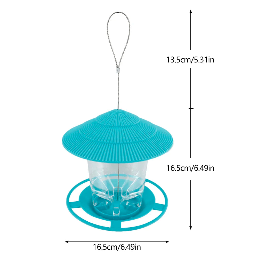 Hanging Bird Feeder, Easy‑Clean & Large Capacity, Squirrel‑Proof (1/2/3‑Pack)