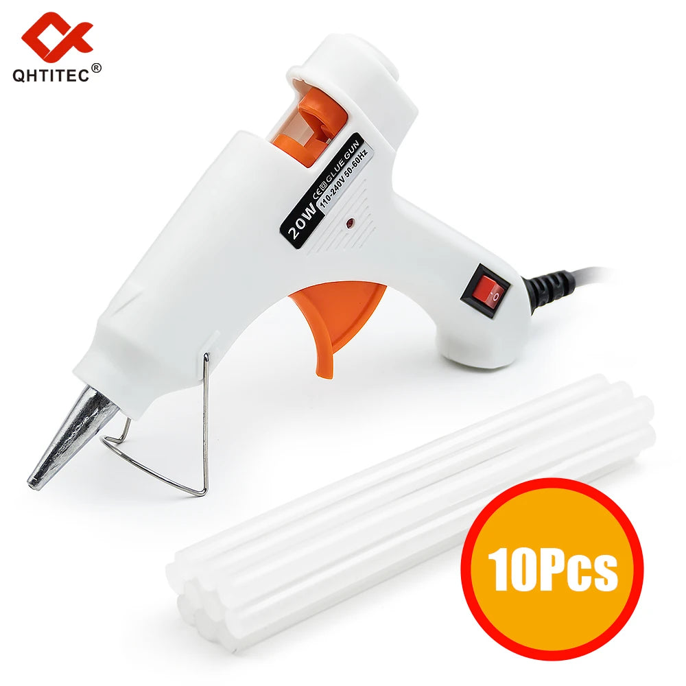 90W Hot Melt Glue Gun 7mm Stick Industrial Electric Repair Tool