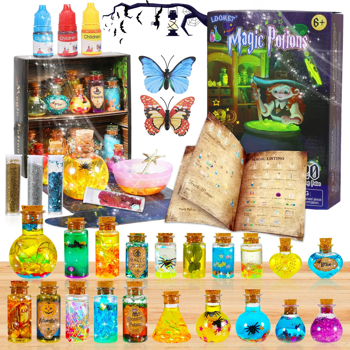 DIY Fairy Potions Kit Witches’ Color Changing Science Craft