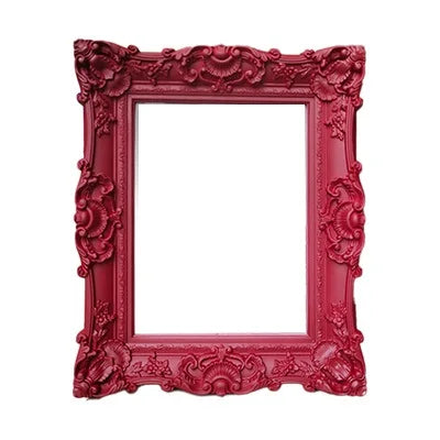 European Plastic Photo Frame Wedding Props Antique Decor