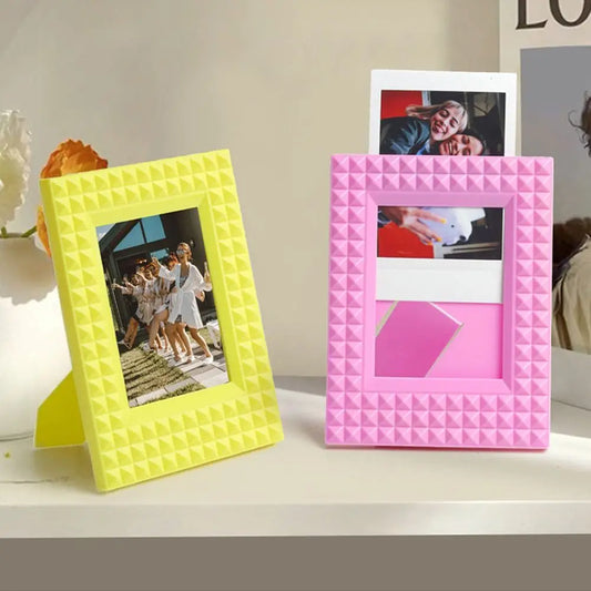 Desktop Instant Camera Photo Frame Stand Polaroid/Fujifilm Instax