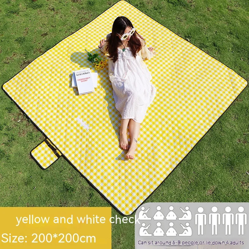 Thickened Waterproof Picnic & Beach Mat – Camping Tent Accessory