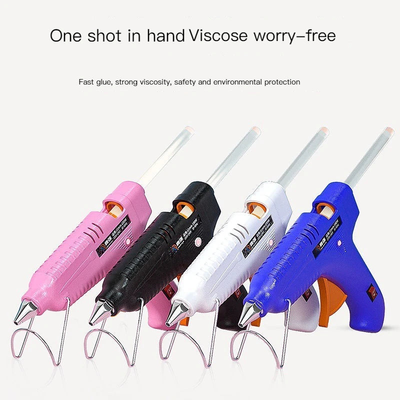 70W Hot Melt Glue Gun 7mm Sticks Mini Electric Repair Tool