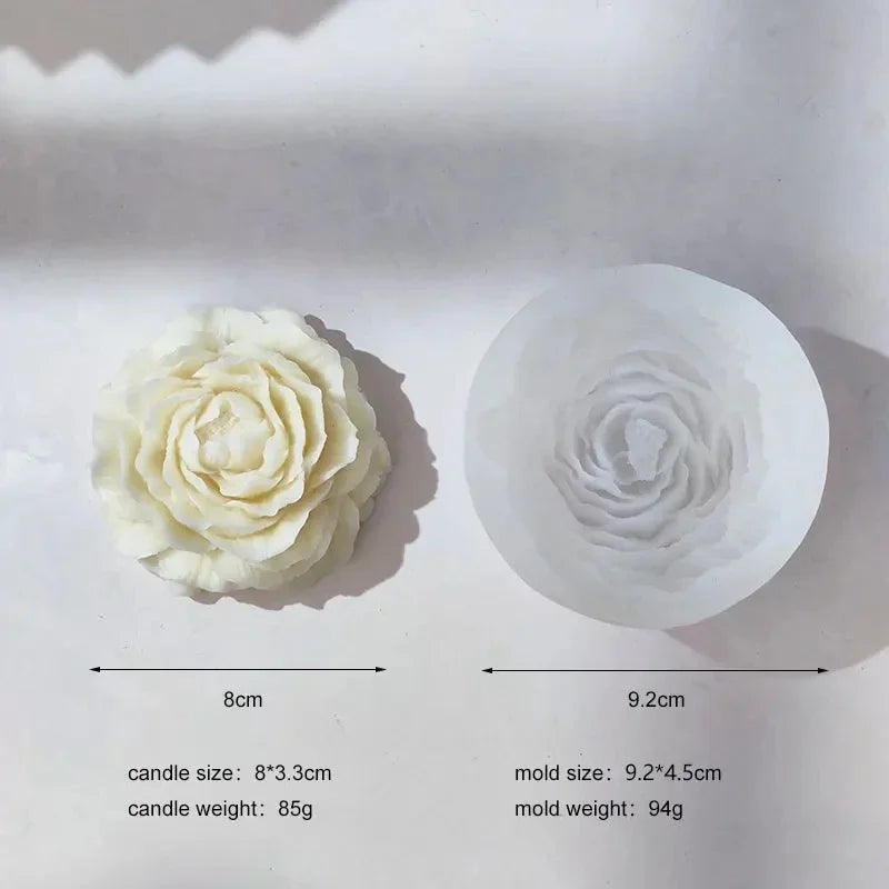 Daisy Silicone Candle Mold Aromatherapy Soap Flower DIY