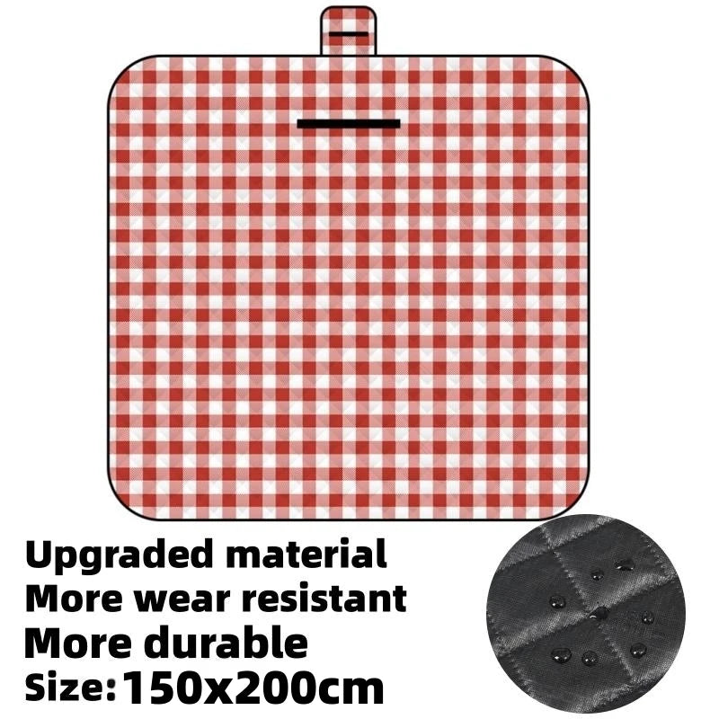 Thickened Waterproof Picnic & Beach Mat – Camping Tent Accessory