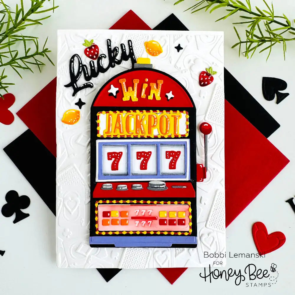 Love Wins Jackpot Hearts Bee Metal Cutting Dies 2025 Scrapbook