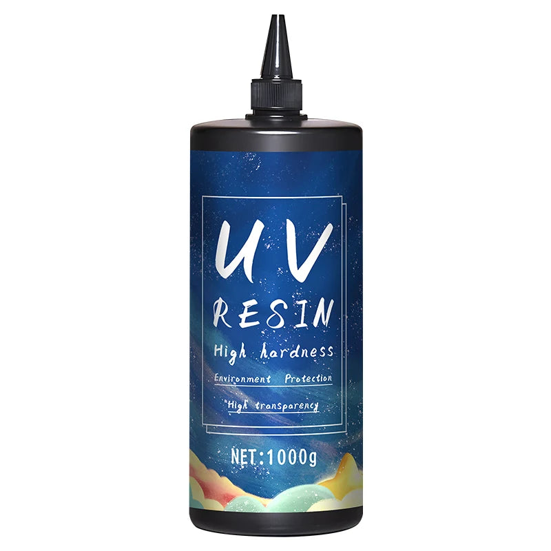 UV Resin Glue (20–1000g), High Transparency & Fast Dry for DIY