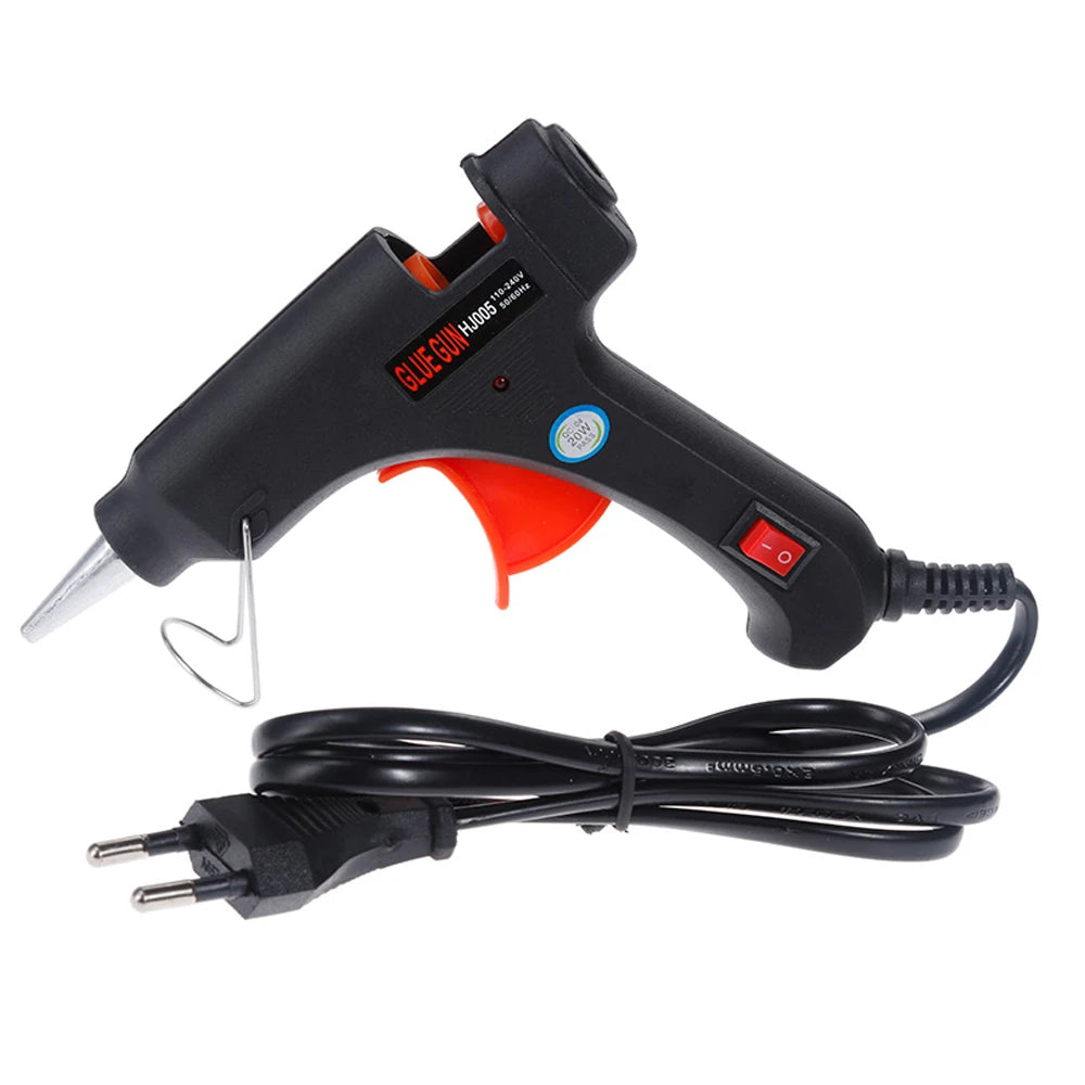 New 20W Hot Melt Glue Gun Mini 7mm Stick Household Industrial