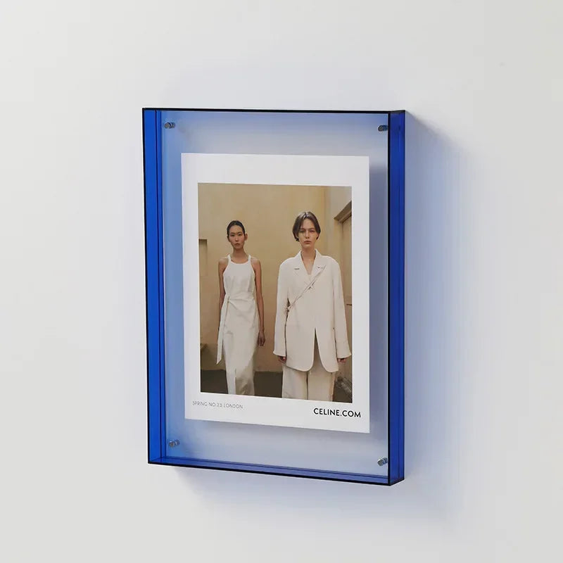 5–6 Inch Transparent Acrylic Photo Frame Box Photocard Holder