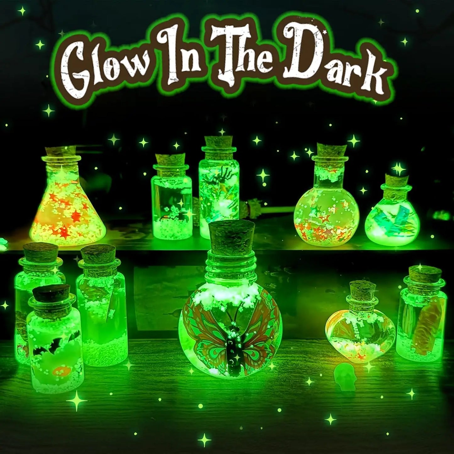 DIY Fairy Potions Kit Witches’ Color Changing Science Craft