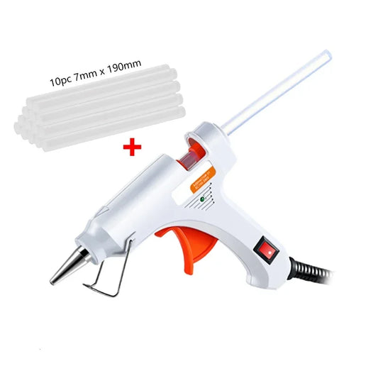 90W Hot Melt Glue Gun 7mm Stick Industrial Electric Repair Tool