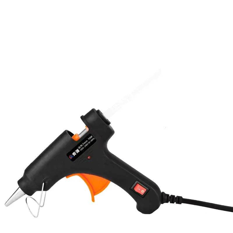 70W Hot Melt Glue Gun 7mm Sticks Mini Electric Repair Tool