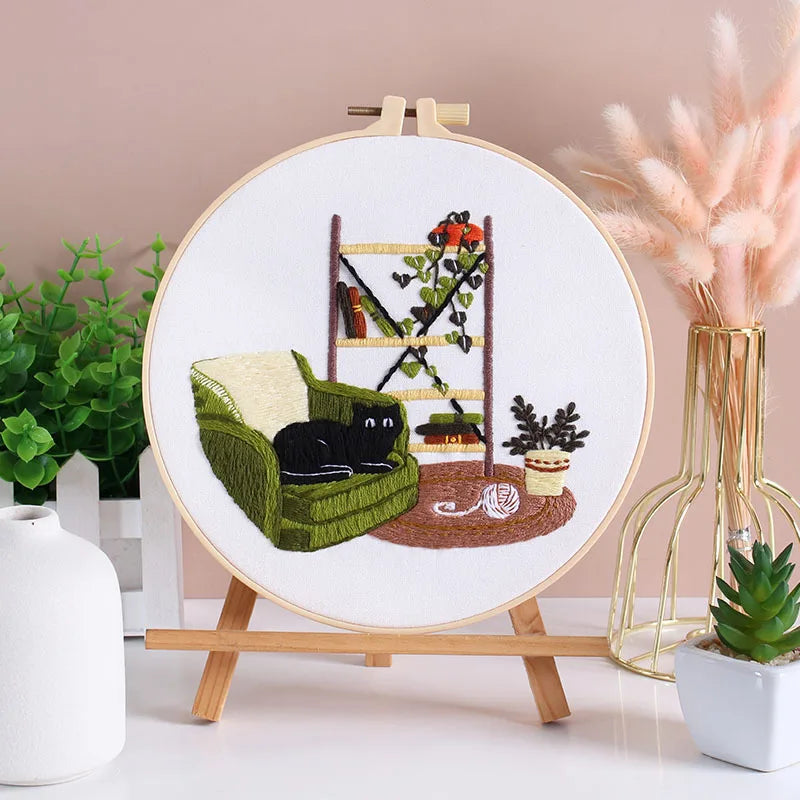 Embroidery Starter Kit – Cross Stitch Patterns & Instructions