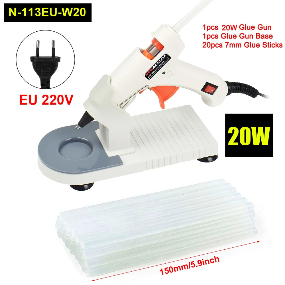 220V Hot Melt Glue Gun 7mm/11mm 20W/150W