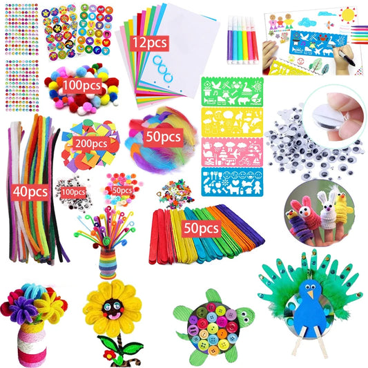 DIY Kids Painting Material Pack Educational School Art