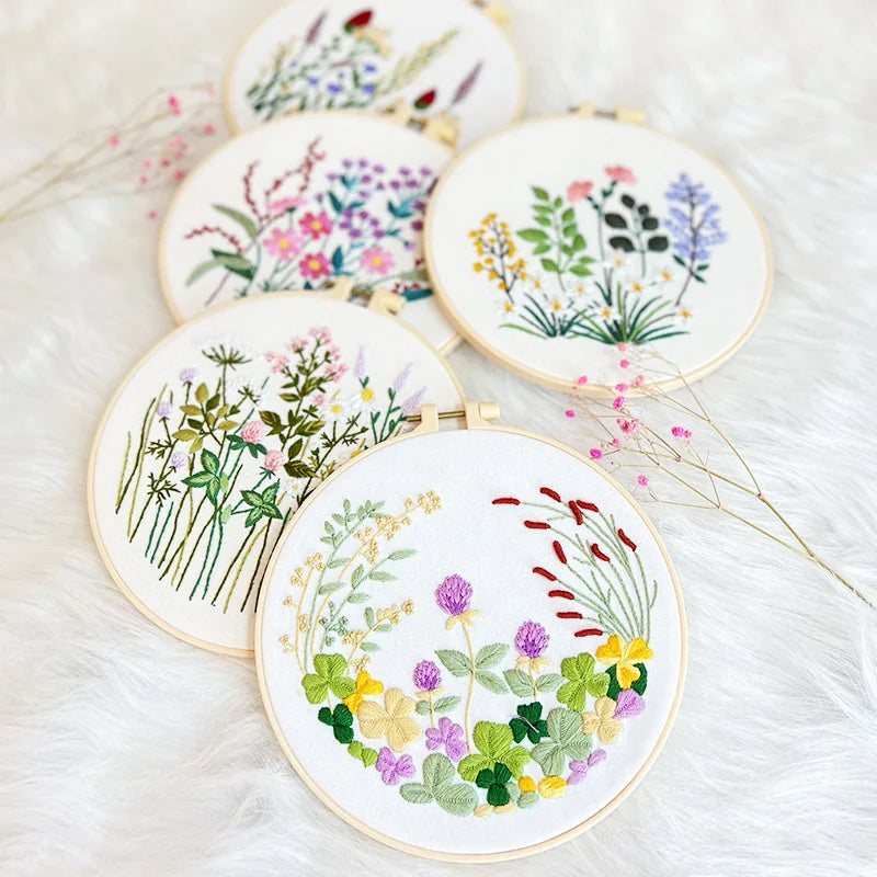 Embroidery Starter Kit – Counted Cross Stitch & Needlepoint