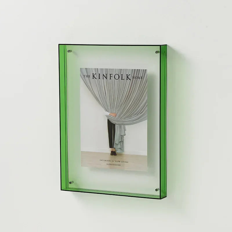 5–6 Inch Transparent Acrylic Photo Frame Box Photocard Holder