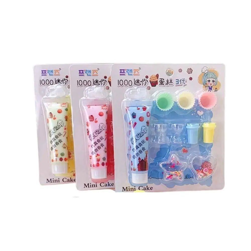 DIY Ice Cream Simulation Gel Craft Toy Handmade Set