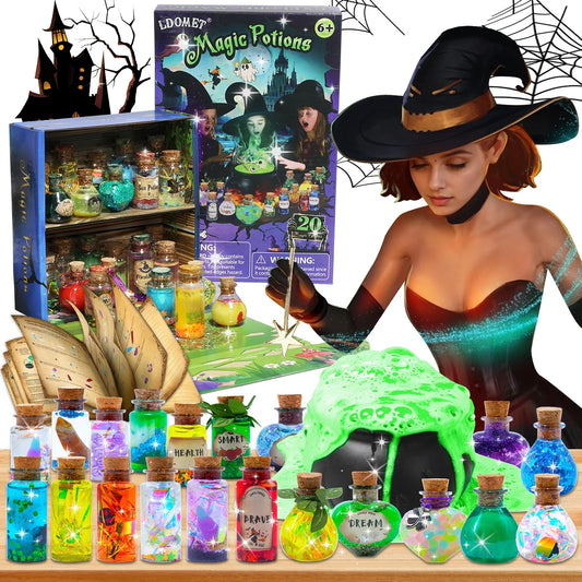 DIY Fairy Potions Kit Witches’ Color Changing Science Craft