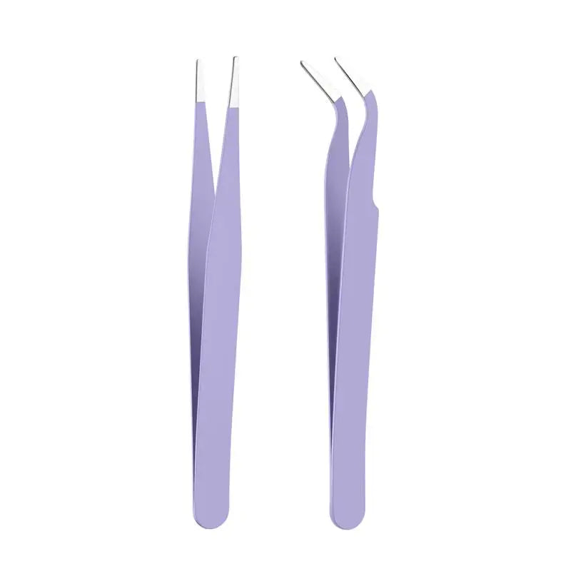 Stainless Steel Tweezers Straight/Elbow for Scrapbook Crafts