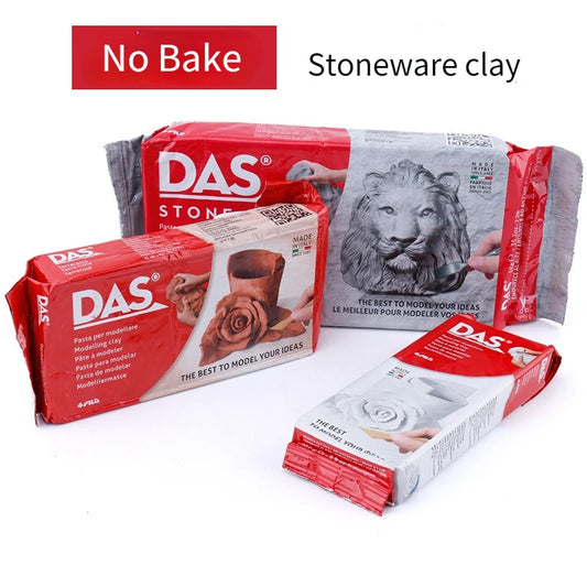 Stone Plastic Clay Kit 500/1000g – No-Bake Air-Dry Material