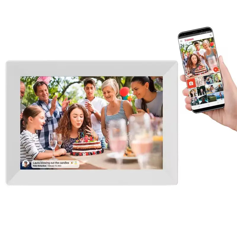 WiFi Frameo Digital Photo Frame 10.1 Inch 32GB/64GB IPS Touch