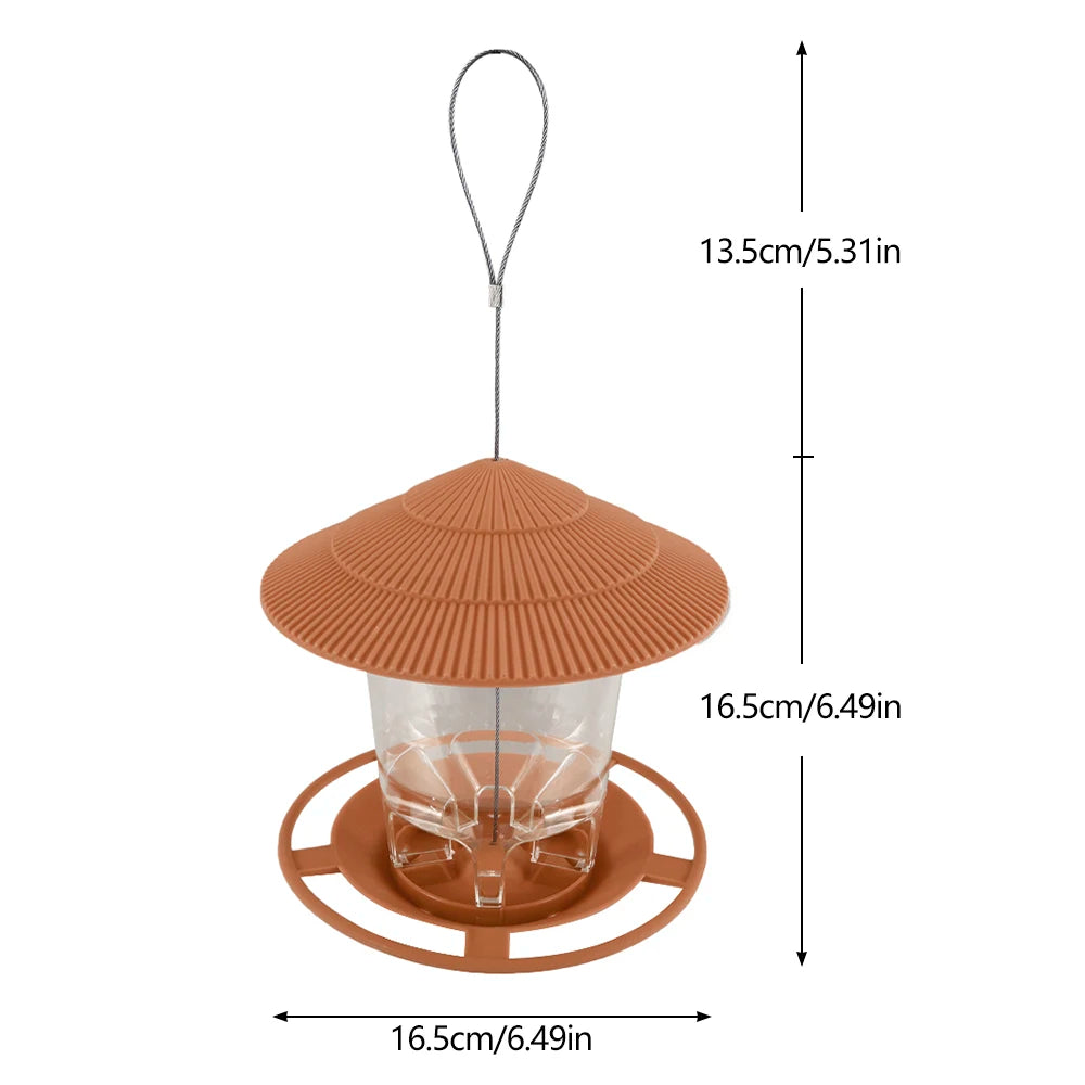 Hanging Bird Feeder, Easy‑Clean & Large Capacity, Squirrel‑Proof (1/2/3‑Pack)