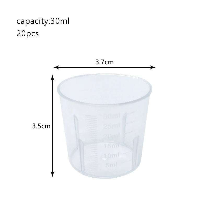 DIY Epoxy Resin Pouring Tool – Silicone Split Cup Mixer for Jewelry Making