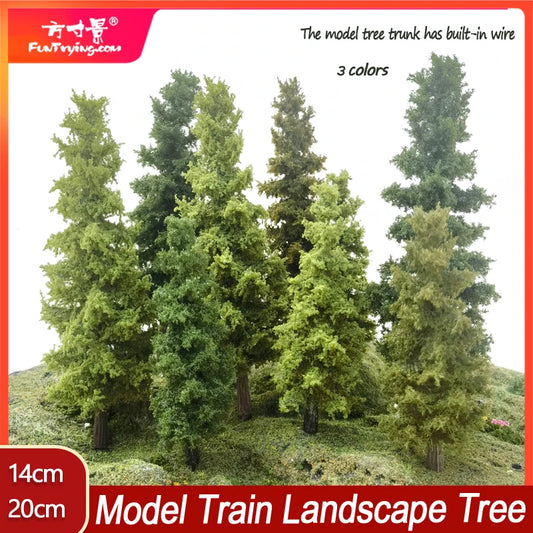 14/21cm Wire Tree Model Military Sand Table DIY Landscape Train Layout