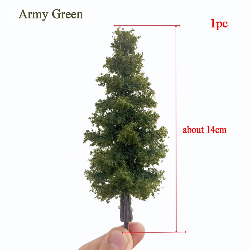 14/21cm Wire Tree Model Military Sand Table DIY Landscape Train Layout