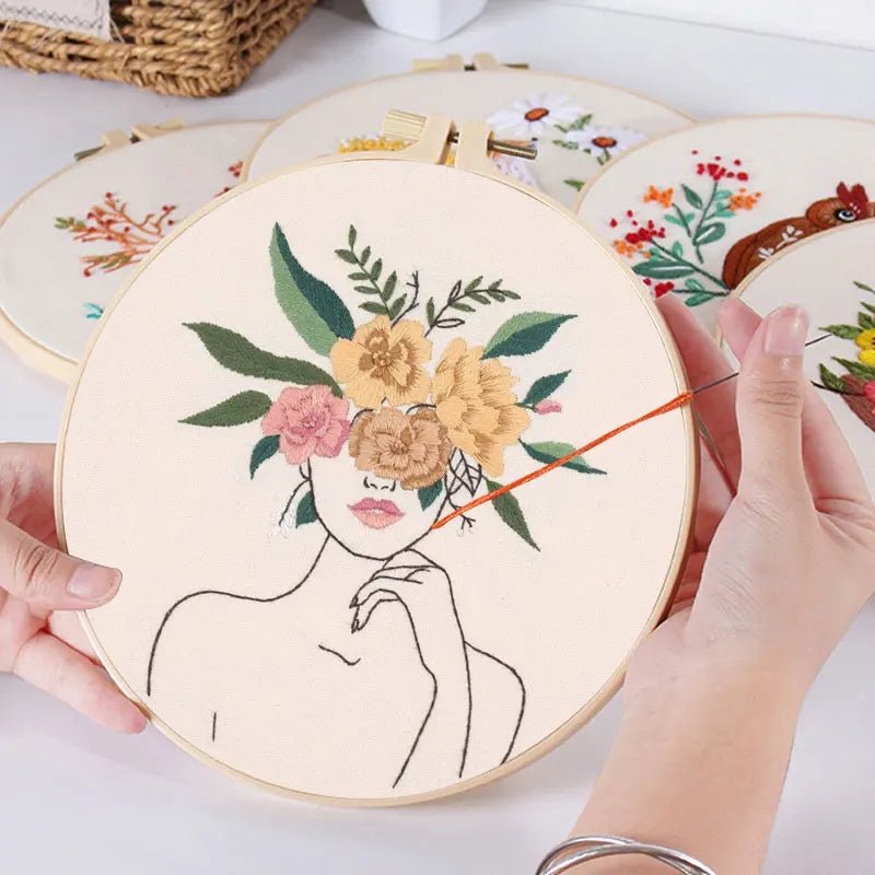 3D Embroidery Starter Kit – Patterns & Instructions