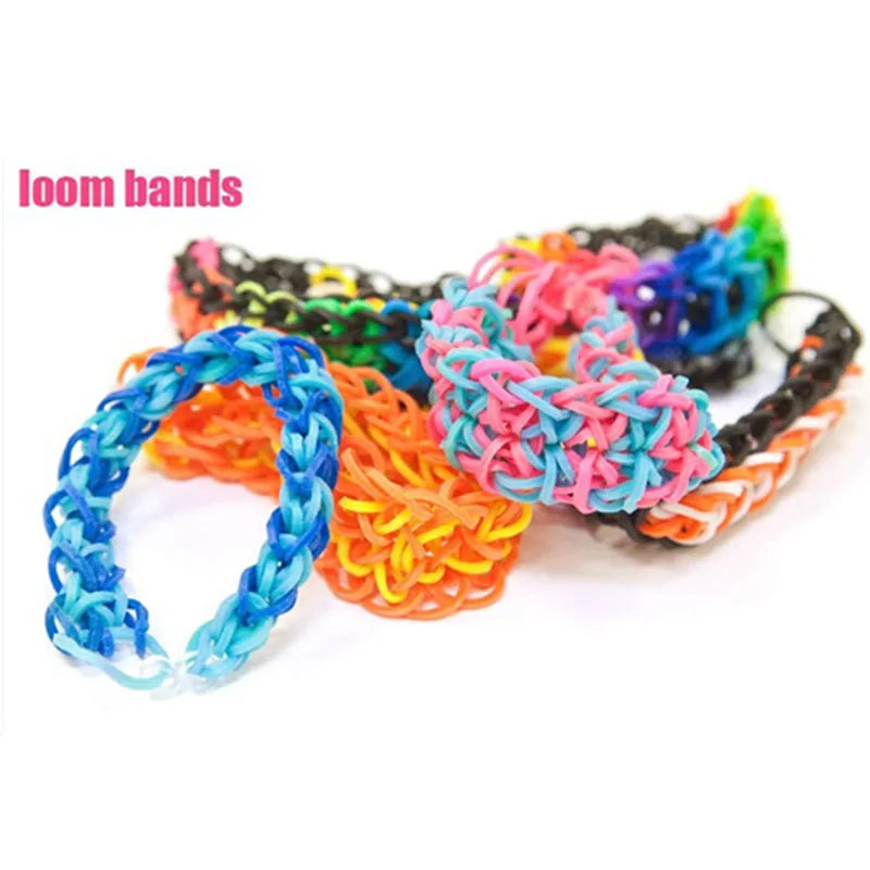 Fashion Loom Band Weaver Kit DIY Bracelets Hook Arts Crafts