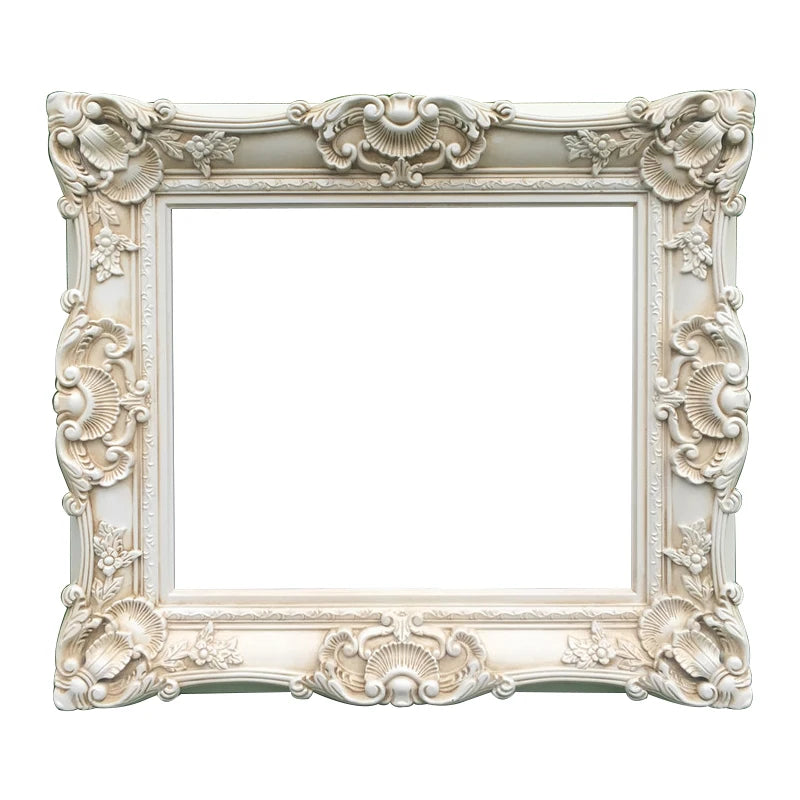 European Plastic Photo Frame Wedding Props Antique Decor