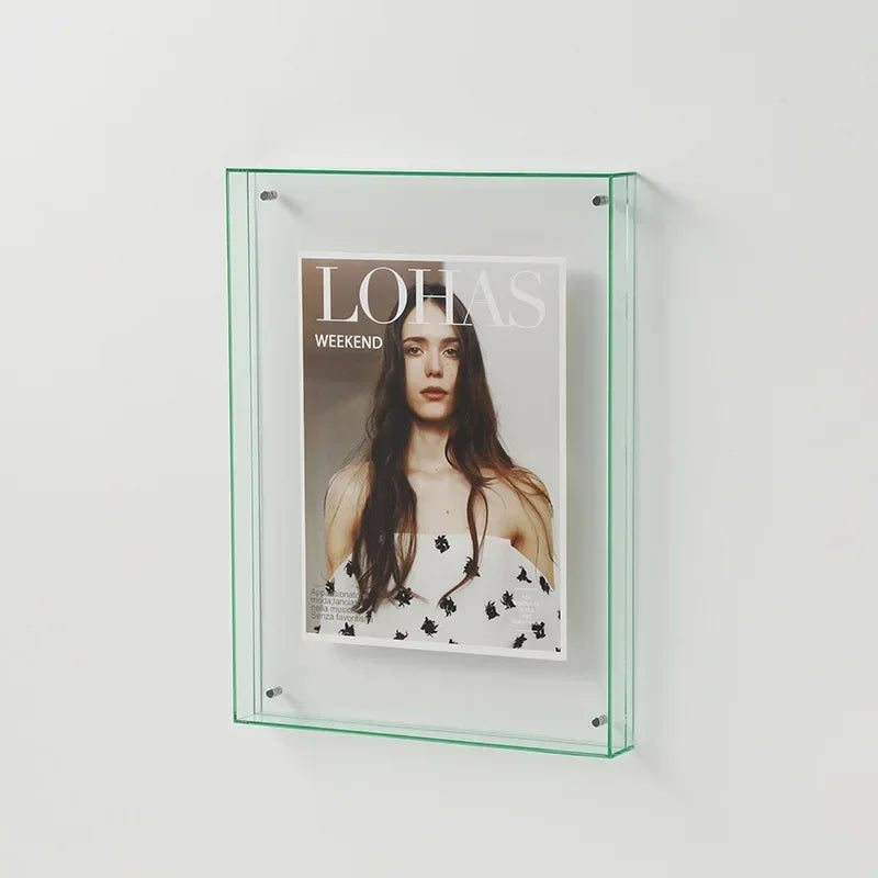 5–6 Inch Transparent Acrylic Photo Frame Box Photocard Holder