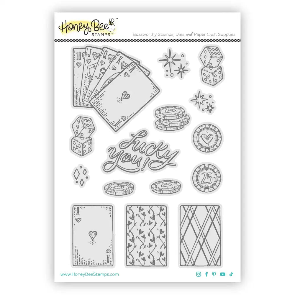 Valentine’s Day Love Heart Flowers Clear Stamps Dies Foil Scrapbook