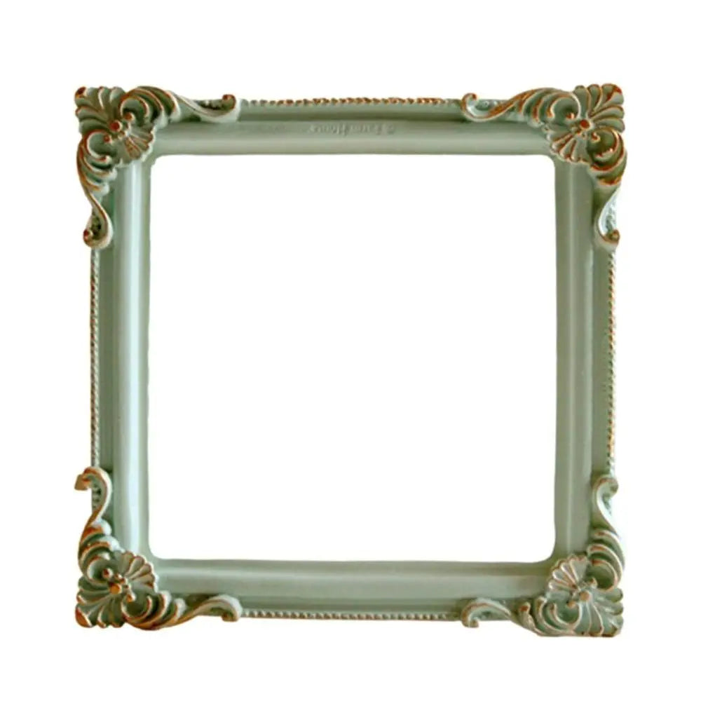 Golden Retro Photo Frame Victorian Jewelry Decor Photography