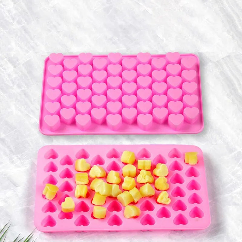 1Pc Mold Candle Making Box DIY Heart Foam Cake Chocolate