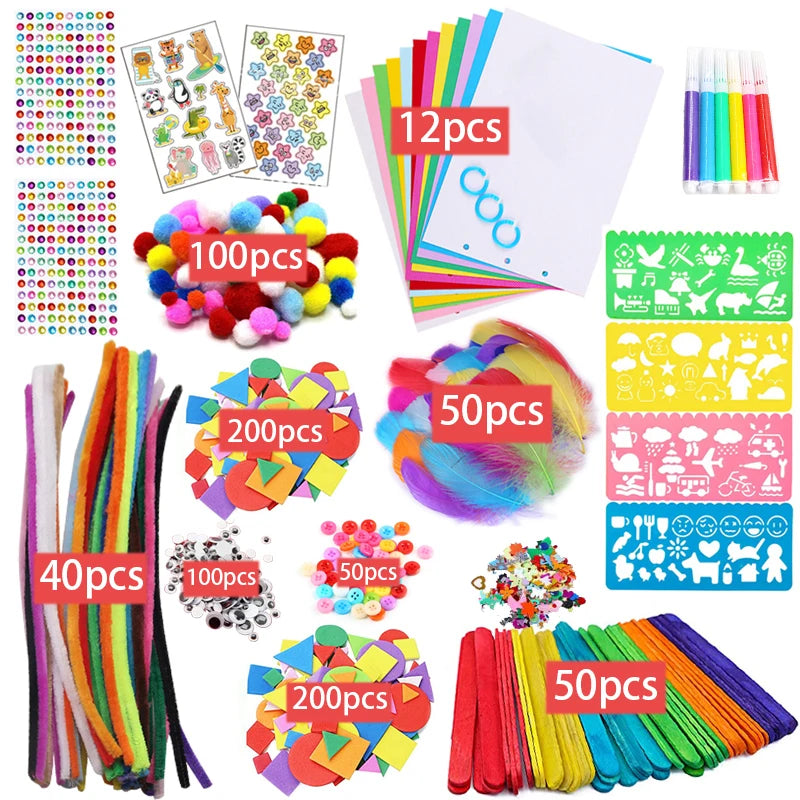 DIY Kids Painting Material Pack Educational School Art