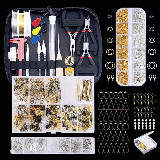 Jewelry Making Kit with Tools, Copper Wire & Findings